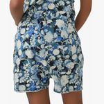 FP Movement by Free People Hot Shot Tee Romper in Forest Floral Blue Combo Sz M Size M Photo 10