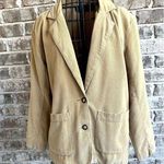 Vintage Willow Ridge Corduroy Jacket Sz 6P Petite Tan Button Front Pock… Photo 0