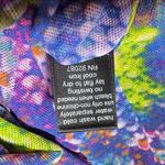 Black Label Saks Fifth Avenue Multicolor Snakeskin Print Ruched Top Photo 12