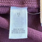 Aerie NWT Glitter Chill Play Move Leggings Maroon XS Photo 6