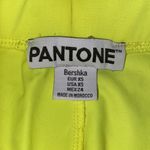 Bershka Asos collab  x PANTONE legging biker shorts in neon yellow Photo 5