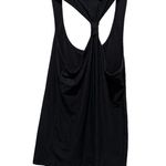 Mentally Exhausted Love Sleep Pajama Tank Top Black Size Small Photo 3