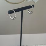 Fashion Cool Small Silver Hoop Earrings for Men Women,Unisex Earrings Photo 5