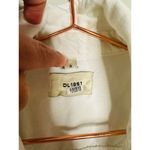 DL1961 White Denim Daphne Silver Button Sleeveless Midi Dress Size Small Photo 5