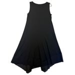 Eileen Fisher Women’s Asymmetrical Mesh Hem Sleeveless Jersey Dress Size Medium Photo 2