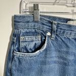 Free People  We the Free Denim Jeans Women 27 Blue Med Wash Distressed Button Fly Photo 4