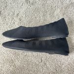 Skechers Cleo Style Knit Ballet Flat Black Almond Toe Slip On Stretch Fit Photo 5