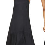 Sweaty Betty  Ace Racerback Black Midi High Low Dress Size XL Photo 0