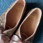 Keds  X Kate‎ Spade rose gold glitter sneakers size 7.5 Photo 4