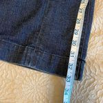 Chadwick's Womens Flare Jeans Mid Rise Dark Wash Cotton Stretch Blue Size 8 Photo 8