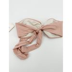 Eberjay Eberjey So Solid Lolita Ropu Pink Bandeau Bikini Top Women's Size Small S NWT Photo 1