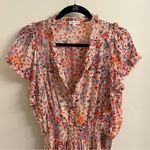 Poupette St. Barth  Amber Ruffled Floral Mini Dress Size XS Photo 4