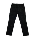Saint Laurent YSL Black Corduroy Straight Skinny Pants Photo 6