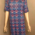 Tori Richard  Honolulu Summer Short-Sleeve Shell Design Dress Small Photo 0