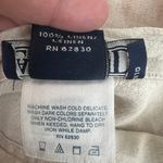 Vintage Lands' End 100% Linen Womens High Rise Pants 16/18 Natural Breathable Photo 10