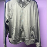 Aerie Offline by  Green full zip jacket womens with thumb holes Photo 0