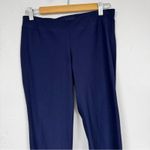 Eileen Fisher  Navy Blue Pull On Trouser Dress Pants Womens PS Career Preppy Photo 4