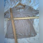 Orvis ‎ vneck Beige Pullover fleece lined Sweater Womens size small Photo 4