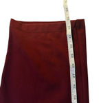 Universal Standard  Womens Red Burgundy Ponte Pull On Pants XL Office Holiday Photo 9