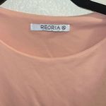 ✨REORIA Women’s Blush Sleeveless Racer Back Halter Neck Sz XL Bodysuit✨ Pink Photo 5