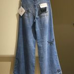 Playboy NWT  blue wide leg jeans, size 5 Photo 1