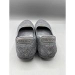 Merinos Womens 10 Shoes Casual Gray Wool Knit Ballet Flats Photo 2
