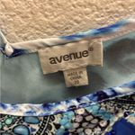 Avenue 🆕 Cami Hvar Blues & White Print With Rhinestone 20🆕 Photo 10