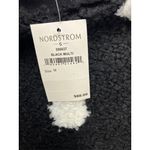 Lou & grey Black Multi Polka Dot Fleece Pullover Sweatshirt Women's Size M New Photo 2