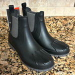 Cougar Tangent Chelsea Rain‎ boots Sz 9 Black Photo 0