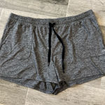 GapFit Brushed Tech Jersey Shorts in Heather Gray Size XL Soft and Comfy Photo 0