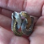 Art Deco Stretch Ring Vintage Metal Jewelry Trendy Photo 1