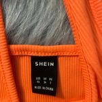 SheIn  Bright Orange Crop top Photo 2
