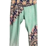 Calia Pants Womens Medium Havana Boho‎ Capri Leggings Green Limited Edition Gym Photo 0