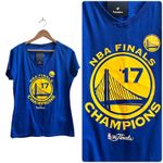Fanatics  New NBA Golden State Warriors 2017 Finals Champions Cotton Tee Shirt Photo 7