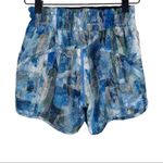 Lululemon Tracker Short Sz 4 Blue Sun Dazed Print Athletic 4” Inseam Photo 6
