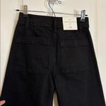 ZARA  The Marine Straight Black NWT SIZE 4 36 Photo 4