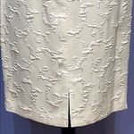 Maggy London  Cream Embellished Knee-Length Pencil Skirt Size 6 Photo 6