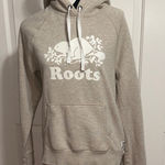 Roots  Tan Hoodie with Logo Photo 0