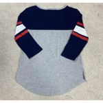 NFL Set of 2 Team Apparel New England Patriots Jersey Raglan Top Size S Photo 3