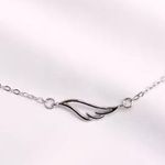 Angel Wing Necklace Silver Photo 1