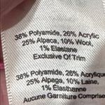 Wilfred Free  Alpaca Wool Blend Deep Red Burgundy Cowl Neck Sweater Size Small Photo 4