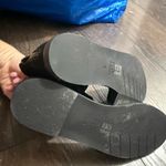 Eileen Fisher Women’s 6 Black Suede Open Toe Sandals Shoes Photo 2