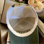 NWT Jesus Saves Trucker Hat Taupe/ Cream And Green Photo 3