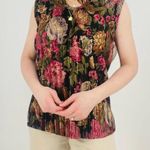 vintage dreamy rose garden top size 1X Pink Photo 4