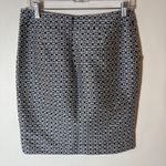 Banana Republic Geometric Print Silk-Blend Pencil Skirt Size 4 Photo 2