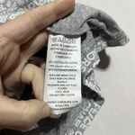 Michael Kors  T-Shirt Women's Small Gray Cotton Graphic Print Peace Love Pullover Photo 4