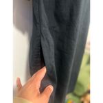 Abercrombie & Fitch   Linen Minimalist Sheath Dress Small Black Photo 4