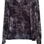 Aviator Nation Velvet Grey Black Tie Dye Full Zip Hoodie. NWT RARE Photo 3