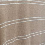 Intersection Beige/White Striped Short Sleeve T Photo 4