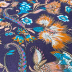 Xhilaration  floral paisley gauzy cutout choker neckline halter midi dress size M Photo 7